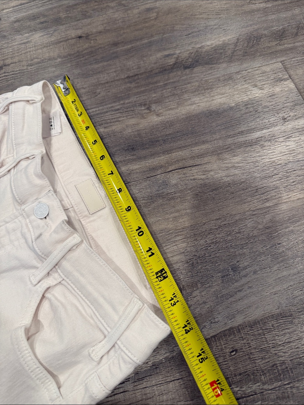 Mother Hustler Ankle Fray Fairest of Them All Jeans Size 30 - Picture 6 of 15